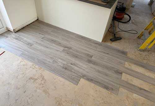 Professional carpet and flooring installation as part of property restoration