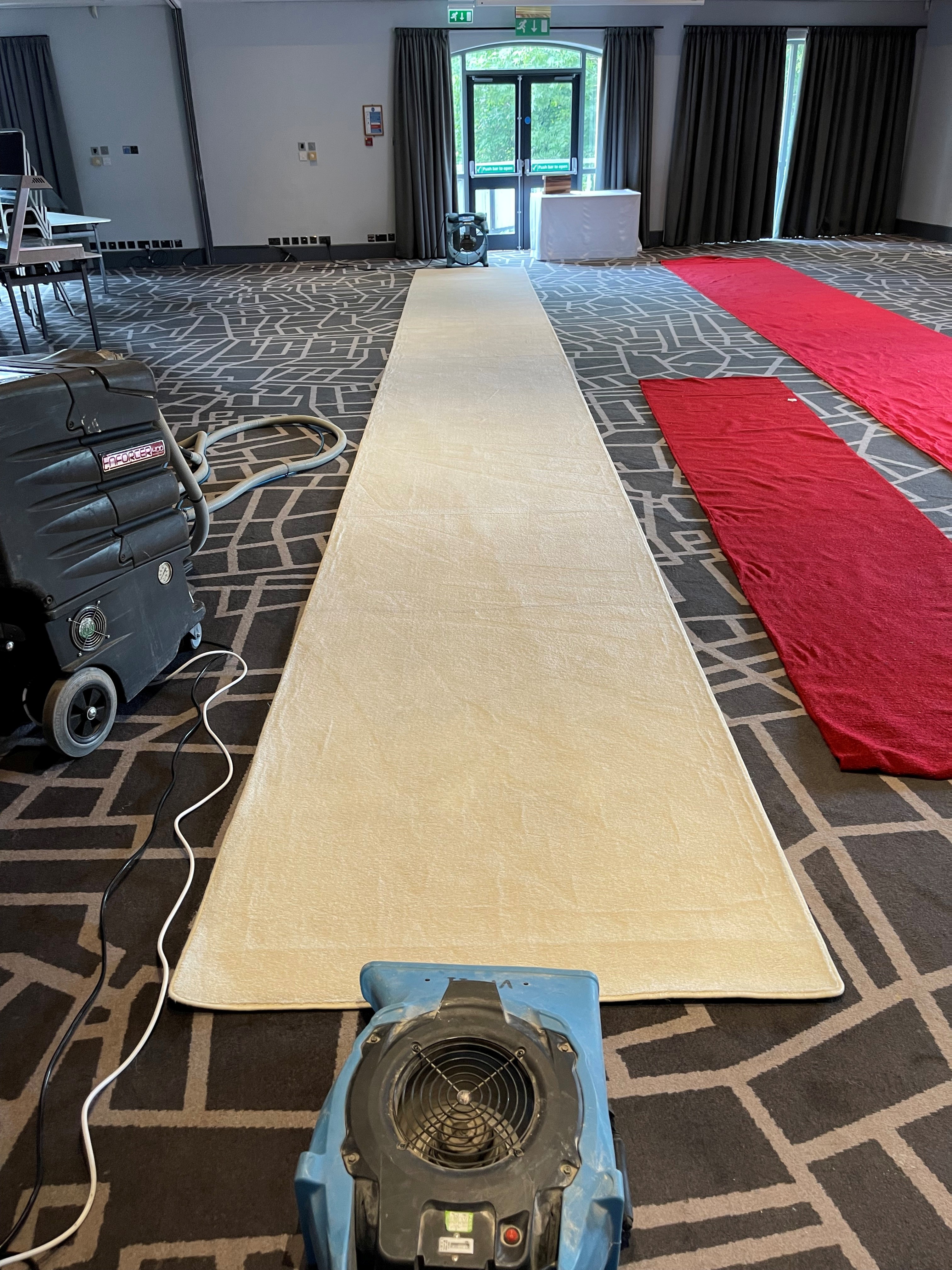 Hotel Wedding Runner Carpet Cleaning: How We Restored a 25m Luxury Runner