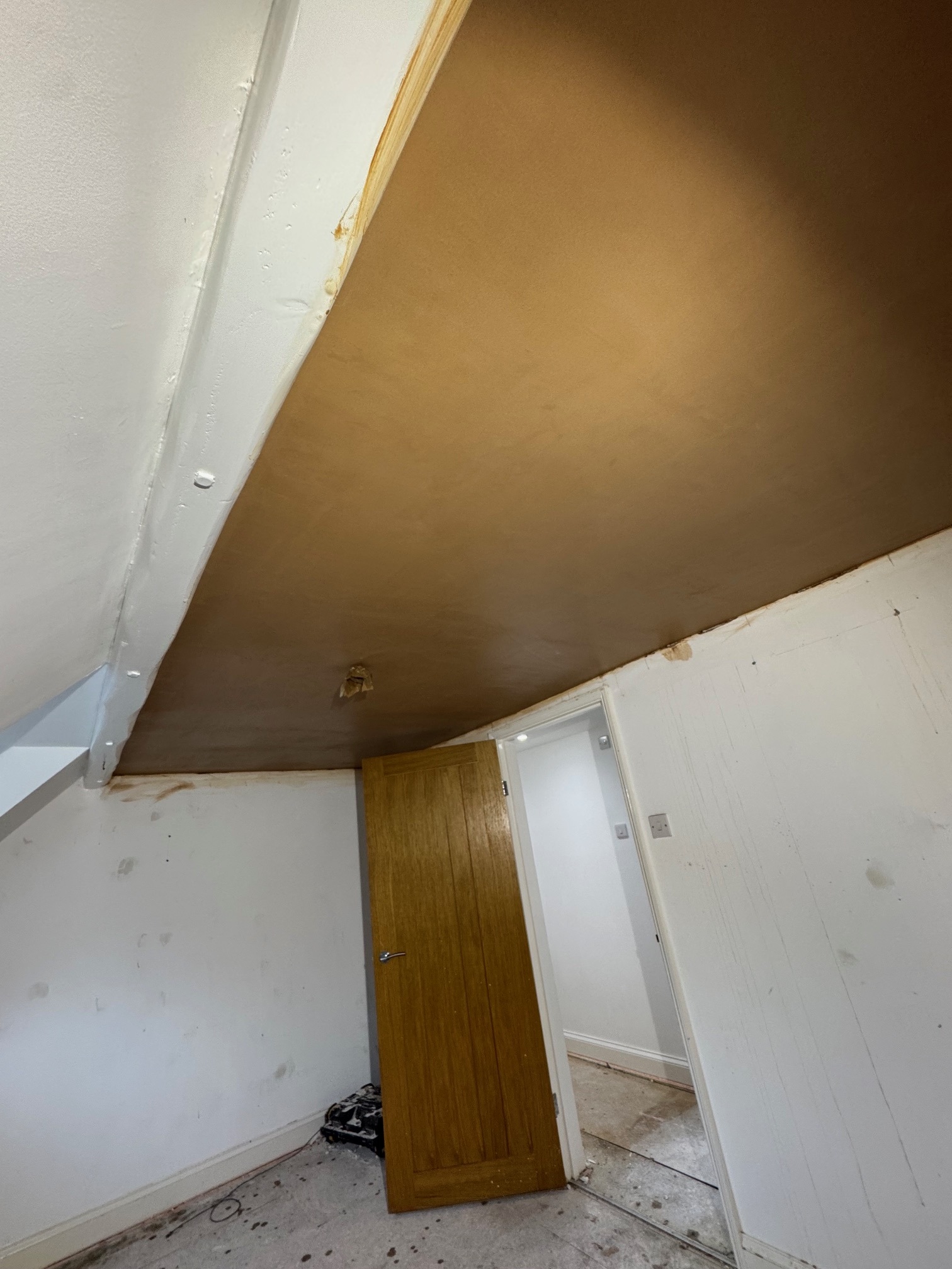 Ceiling Collapse After Loft Pipe Leak: Full Water Damage Restoration and Drying Process