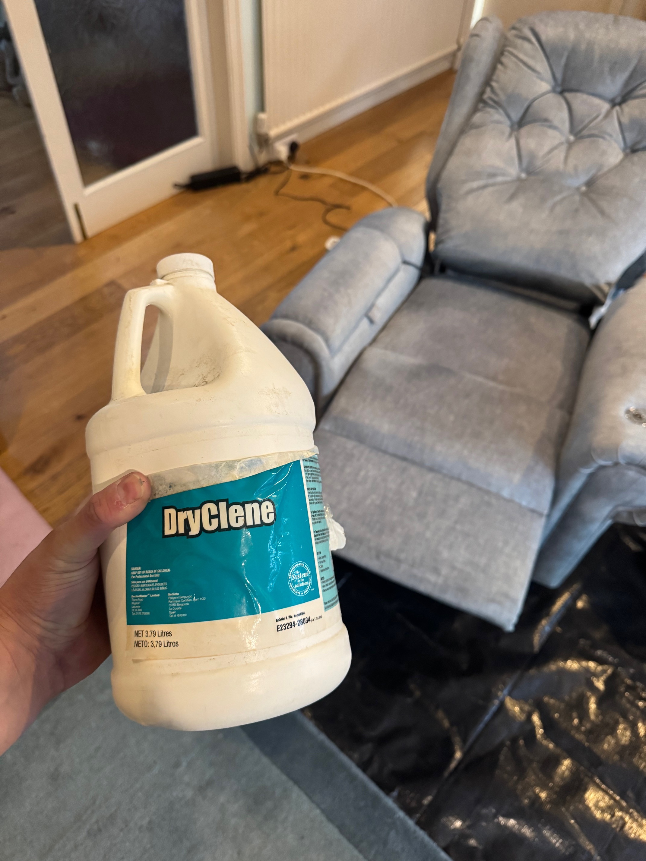 Professional Dry Cleaning for a Delicate 3-Piece Suite